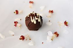 Picture of Chocolate rounded minicakes 