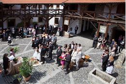 Picture of Cerveny Ujezd Chateau Courtyard