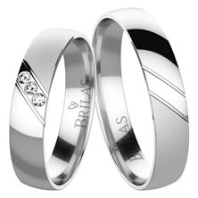 Obrázek Snubní prsteny Sisera Silver
