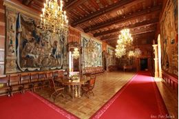 Picture of Large dining room in a chateau