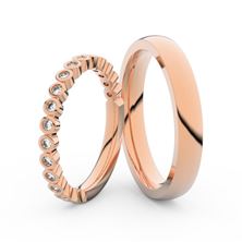 Picture of Wedding rings 3899 Pink