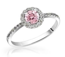 Obrázek Zásnubní prsten DF 3098 Pink