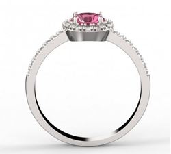 Picture of Engagement ring DF 3098 Pink