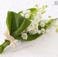 Picture of Buttonhole - Lilly of the Valley