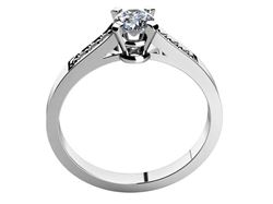 Picture of Engagement ring LOVE 015 Platinum