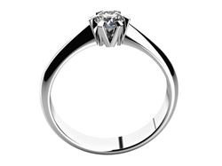 Picture of Engagement ring LOVE 048 Platinum