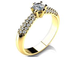 Picture of Engagement ring LOVE 055 Gold