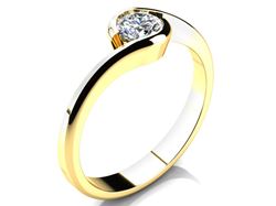 Picture of Engagement ring LOVE 056 Platinum