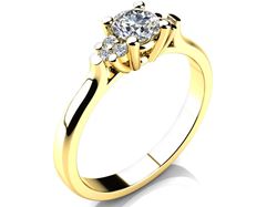 Picture of Engagement ring LOVE 058 Gold