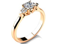 Picture of Engagement ring LOVE 058 Gold