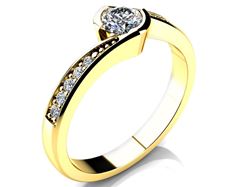 Picture of Engagement ring LOVE 061 Gold