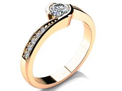 Picture of Engagement ring LOVE 061 Gold
