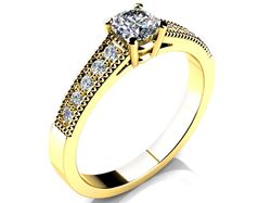 Picture of Engagement ring LOVE 064 Gold