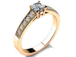 Picture of Engagement ring LOVE 064 Gold