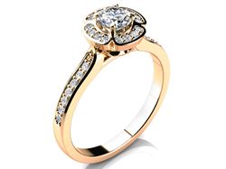 Picture of Engagement ring LOVE 073 Gold