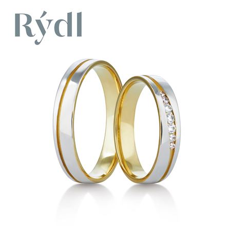 Picture of Wedding rings 418/02 Gold