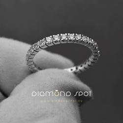 Obrázek z Luxusní eternity prsten 