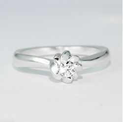 Picture of Engagement ring SANISTRA with brilliant