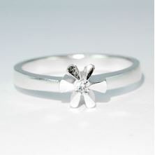 Picture of Engagement ring ACHIRD with brilliant