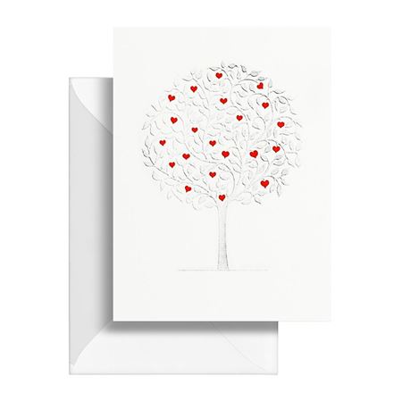 Obrázek z Blahopřání Perlový strom se srdci 