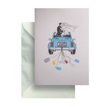 Picture of Just married Greeting Card