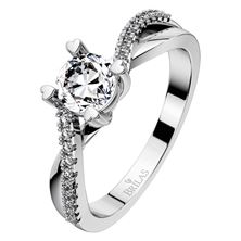 Obrázek Zásnubní prsten Garnet Silver