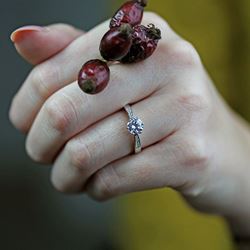 Obrázek z Zásnubní prsten Elita Silver 