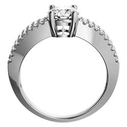 Obrázek z Zásnubní prsten Ruby Silver 