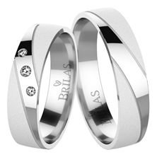 Picture of Wedding rings Kim Silver